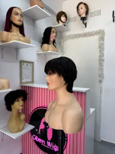 Pixie cut wig