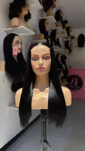 HD lace 5x5 glueless straight Vietnamese wig- 18 inch