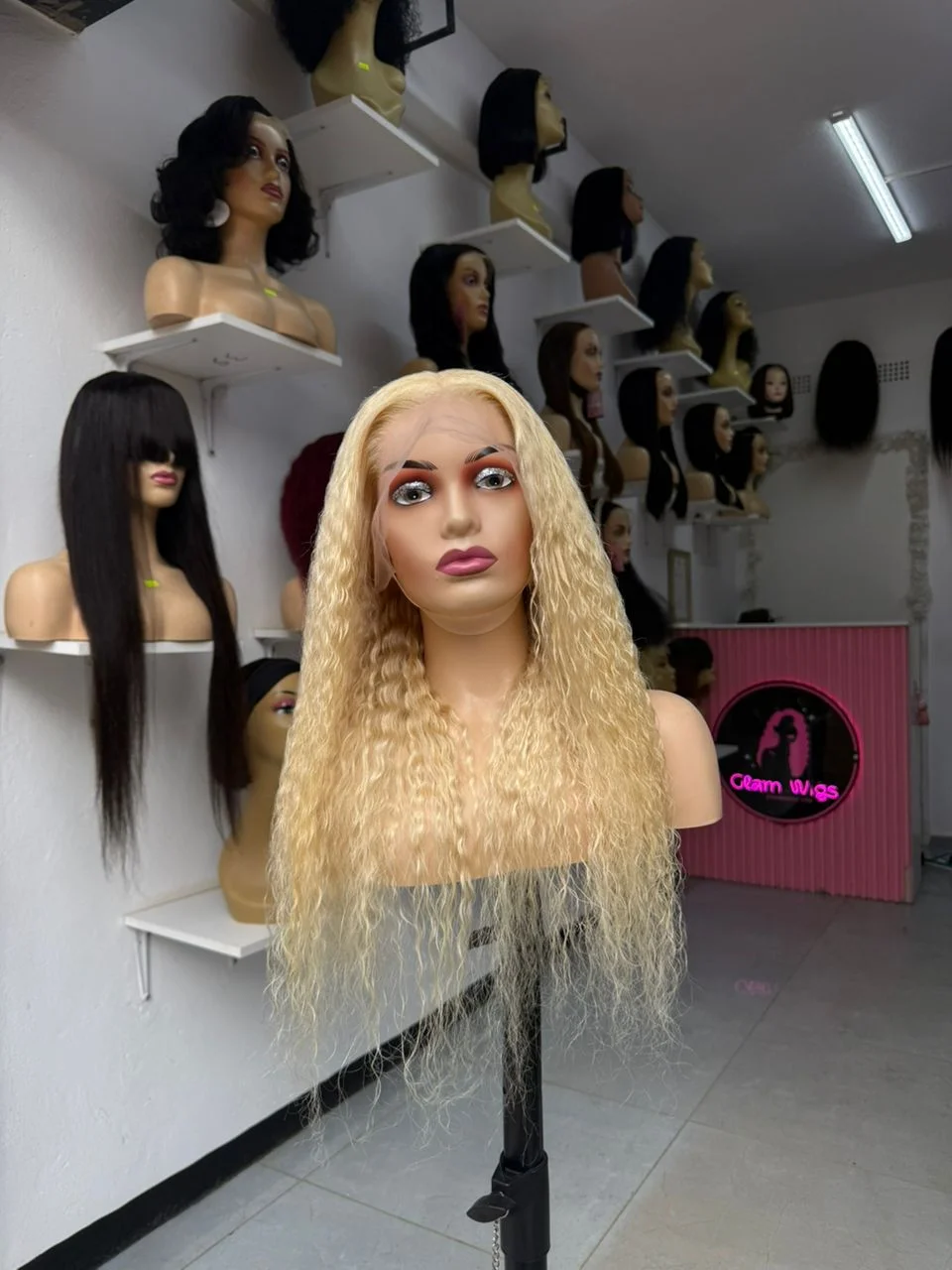 Blonde - #613 Waterwave 22 inch - 13x4 full frontal