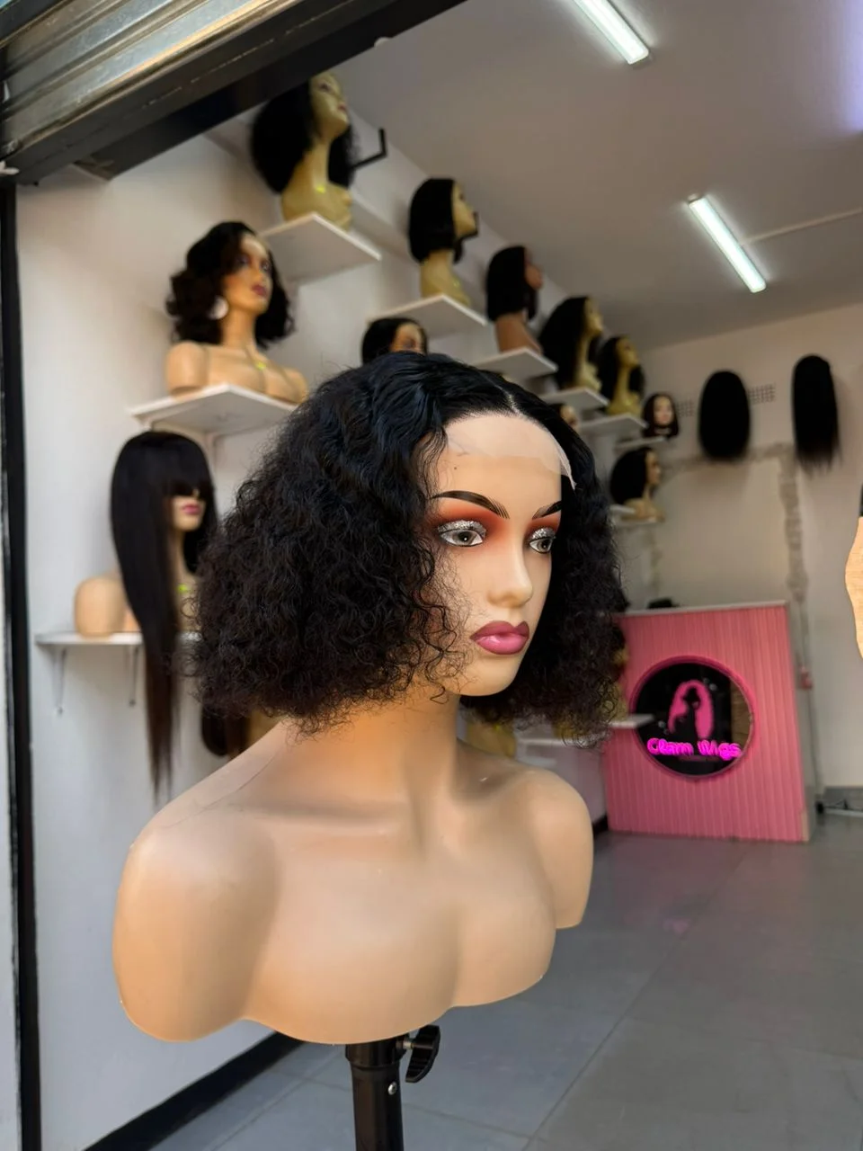 Glueless water wave bob - 10 inch