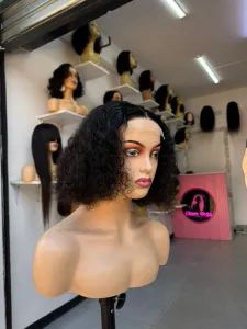 Glueless water wave bob - 10 inch