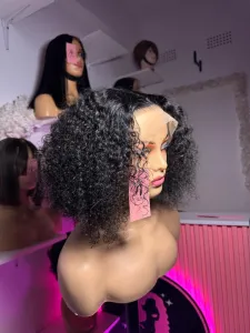 Waterwave full frontal 12 inch transparent lace