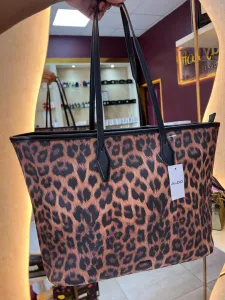 Aldo Everythingtote leopard patterned shoulder bag
