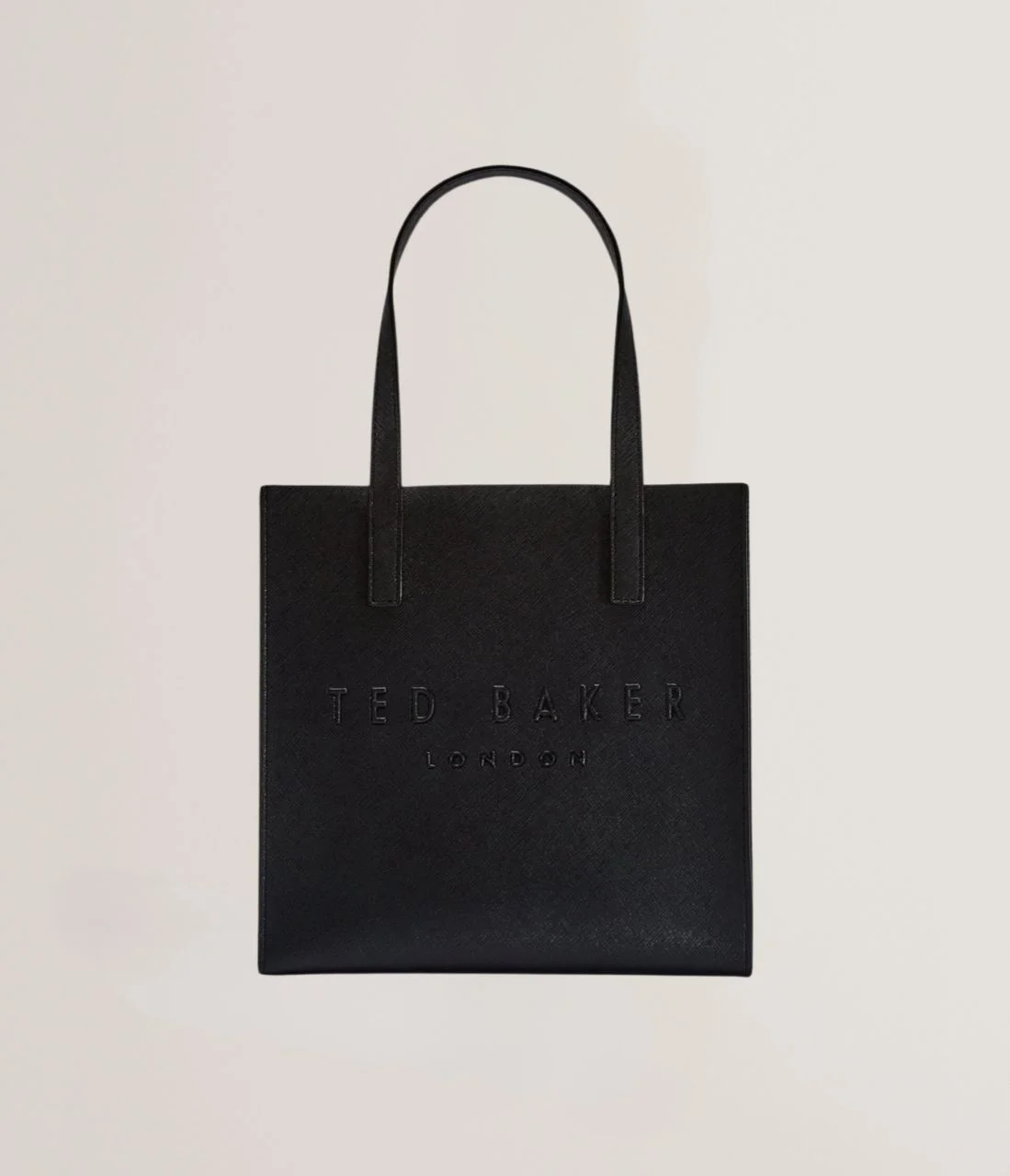 Ted Baker SEACON Black Crosshatch Small Icon Bag