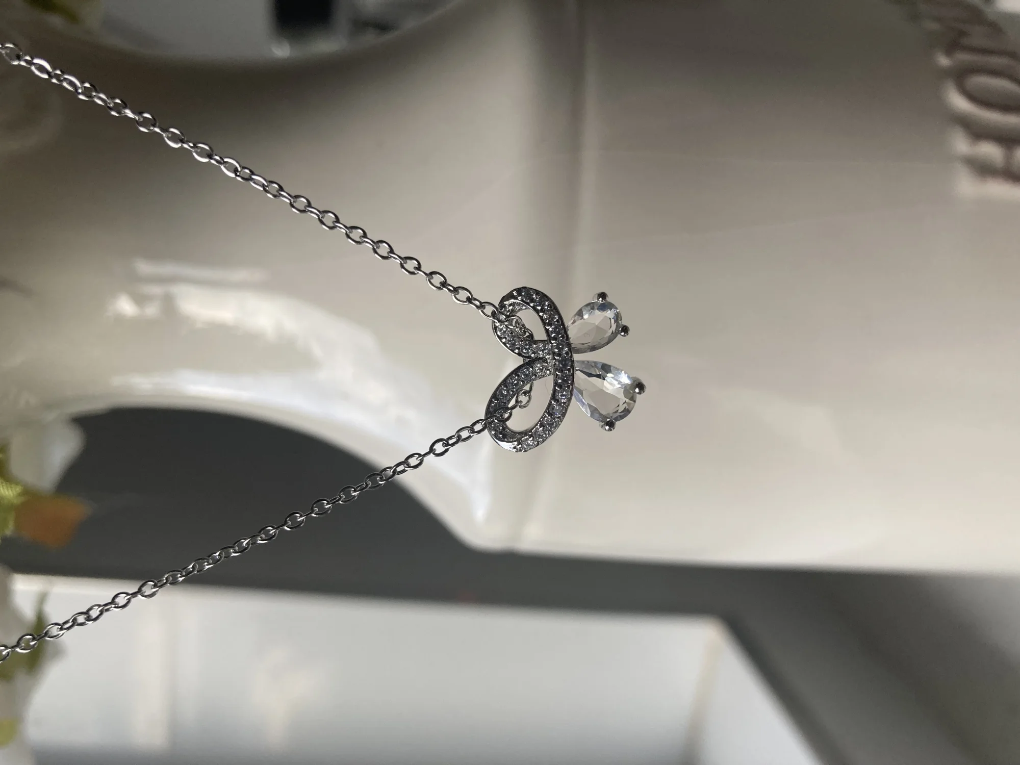 Whimsical Bow Necklace